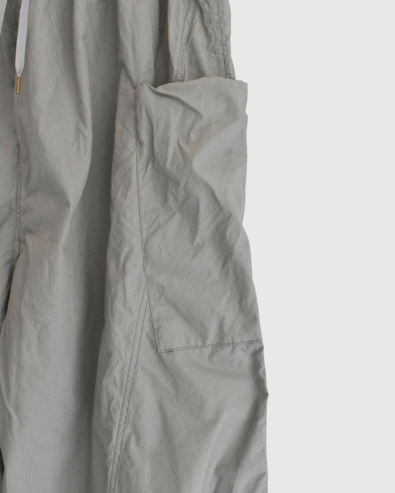 タイプライターコットンパンツ Gray