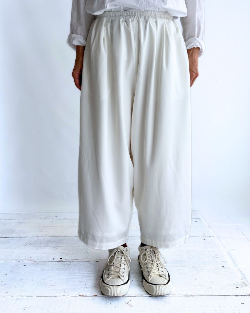 ルーズシルエットイージーパンツ 'PESH TR' OffWhite