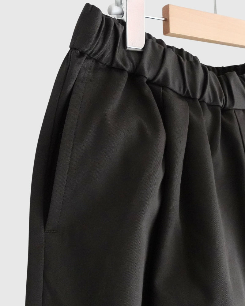 WEST POINT 2TUCK TAPERED EASY PANTS CharcoalGray
