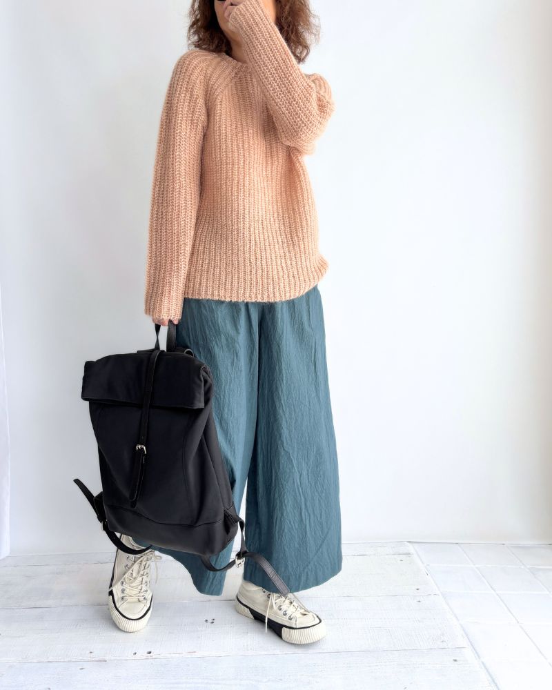 モヘアプルオーバー PinkBeige