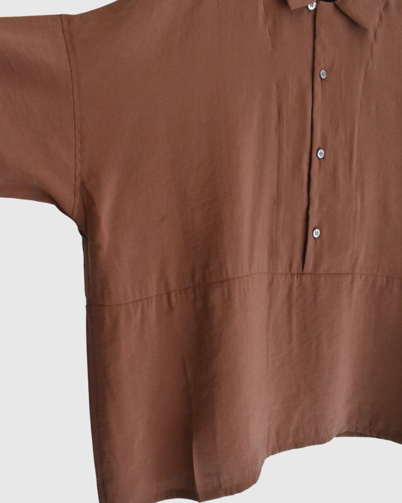 オーバーシャツ Brown