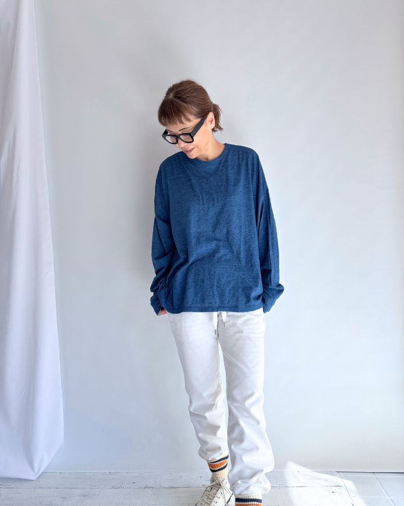 ジャージー ルーズプルオーバー
