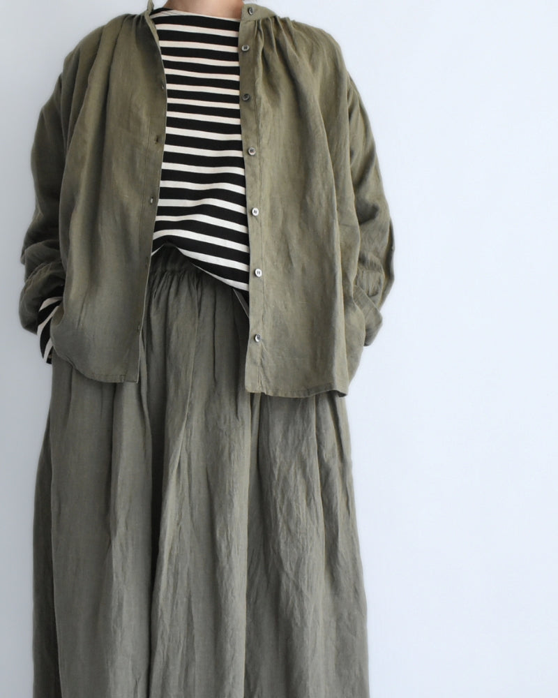 ボーダー プルオーバー Black/Natural