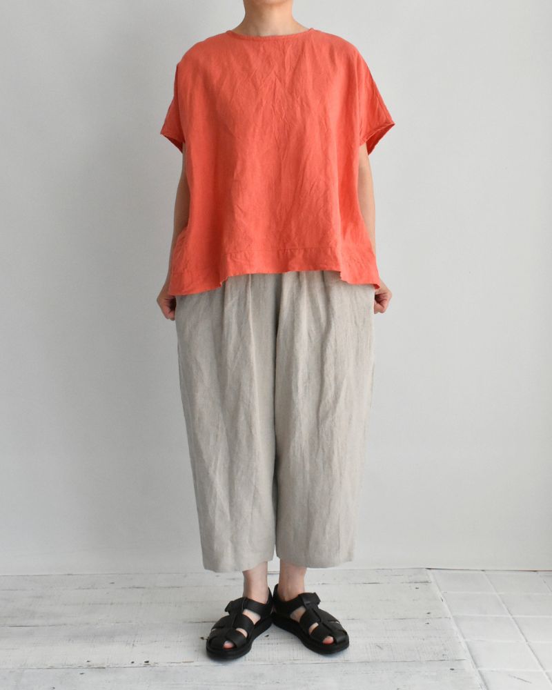 フレンチリネンプルオーバー Orange