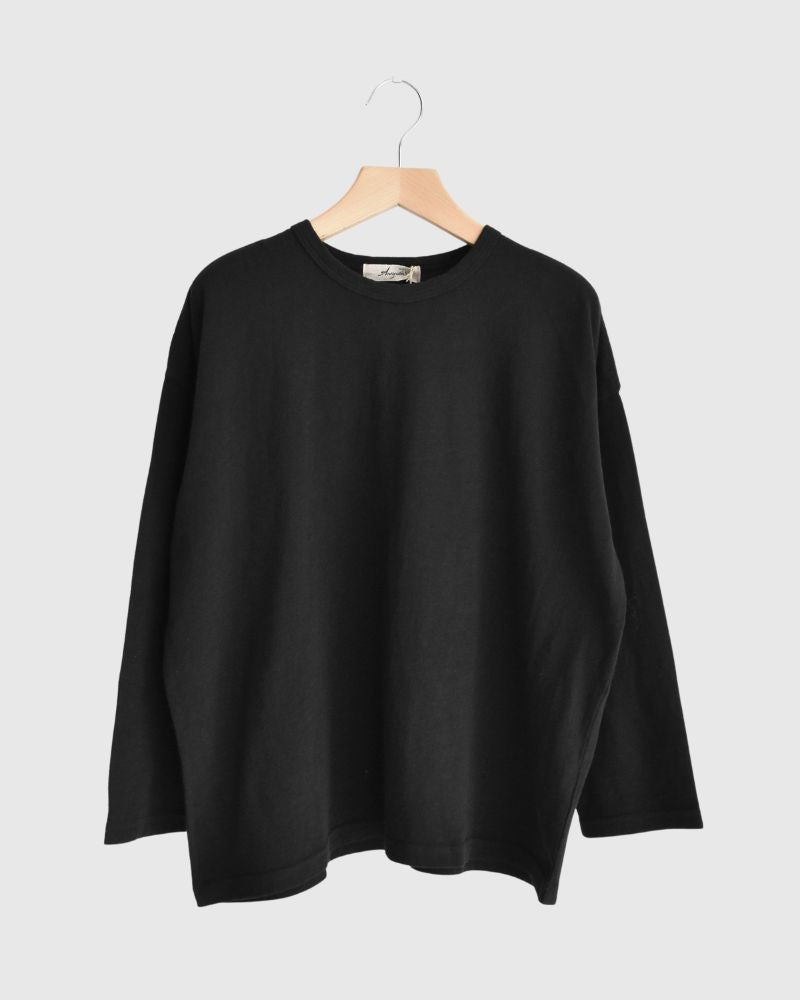 ジャージー プルオーバー Black