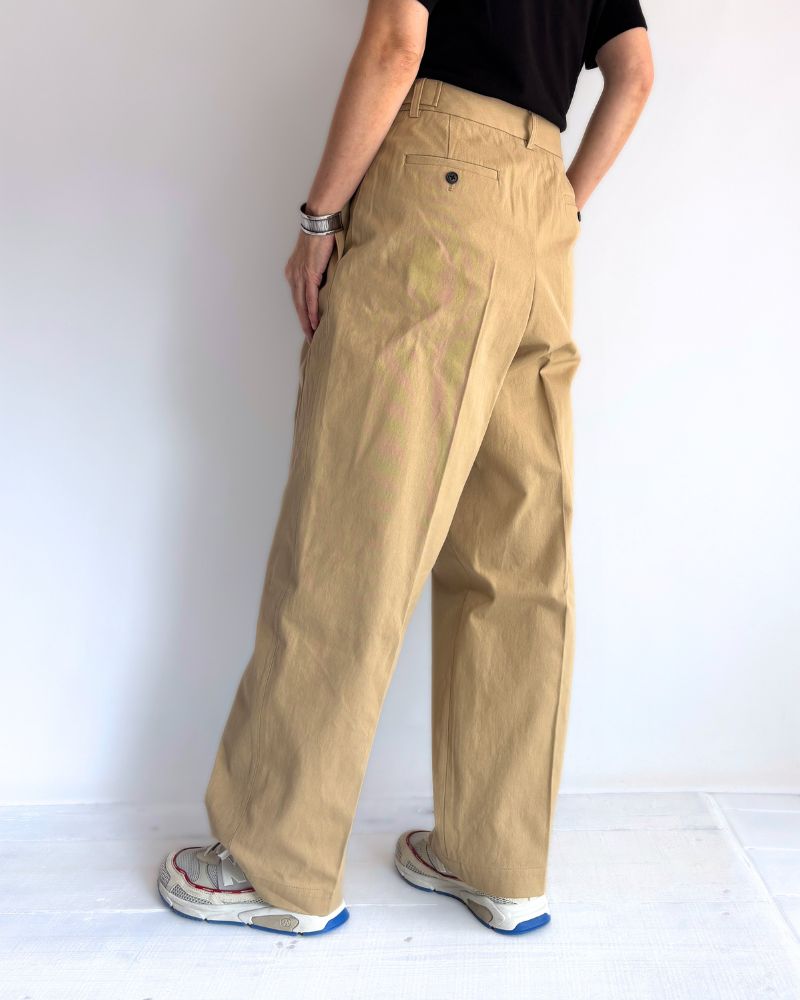KARL-CHINO センタープレスパンツ Beige
