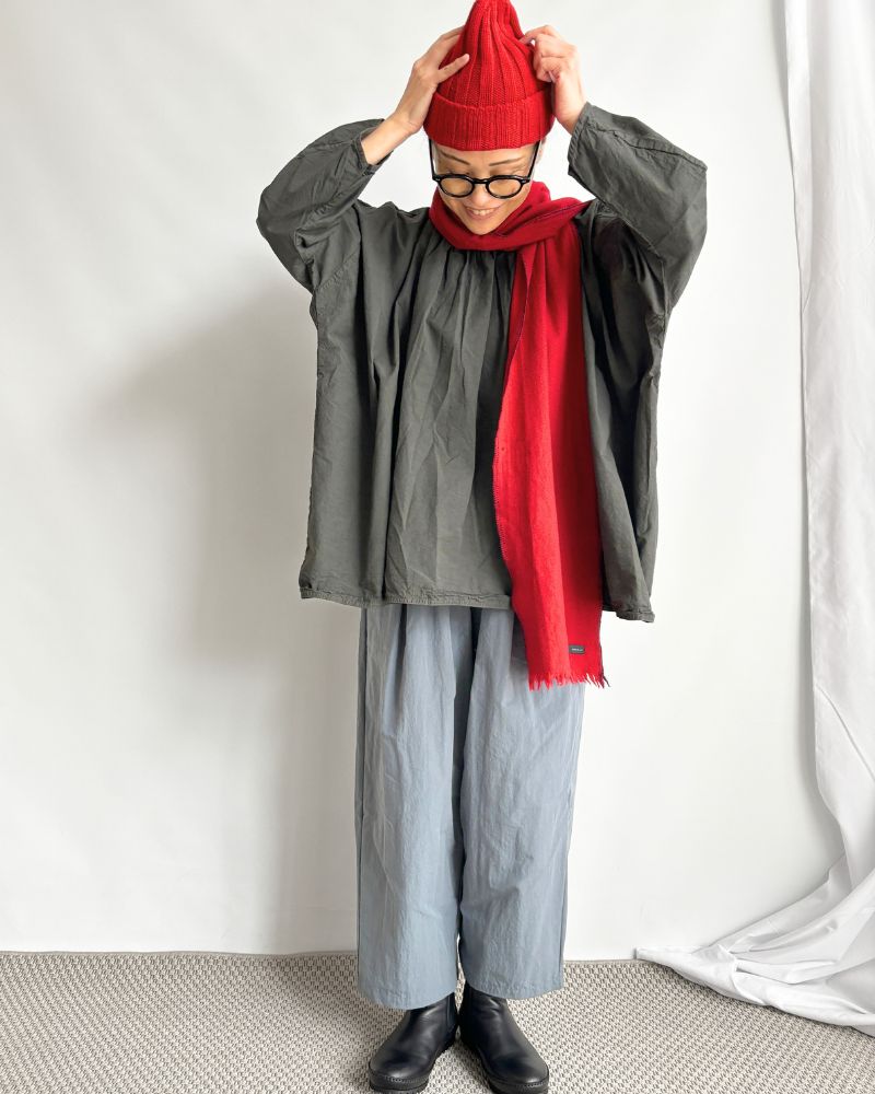 ギャザープルオーバー Gray