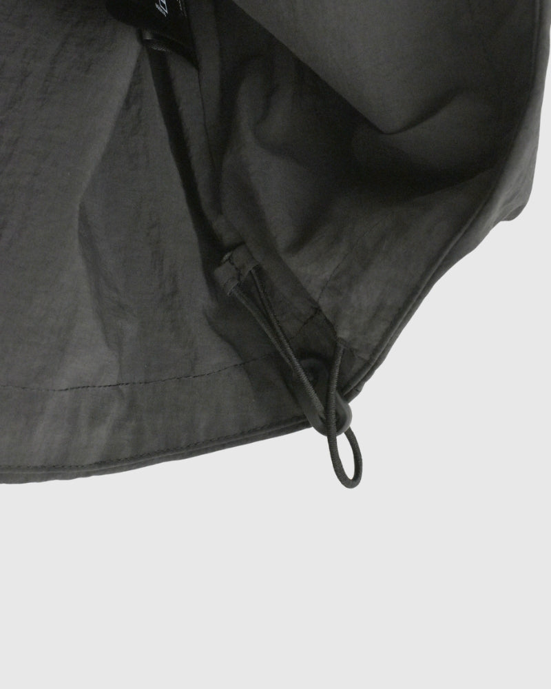 ファンネルネックジャケット Black