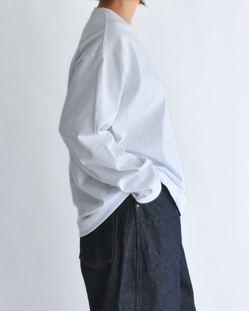 メンズのめがねTee White