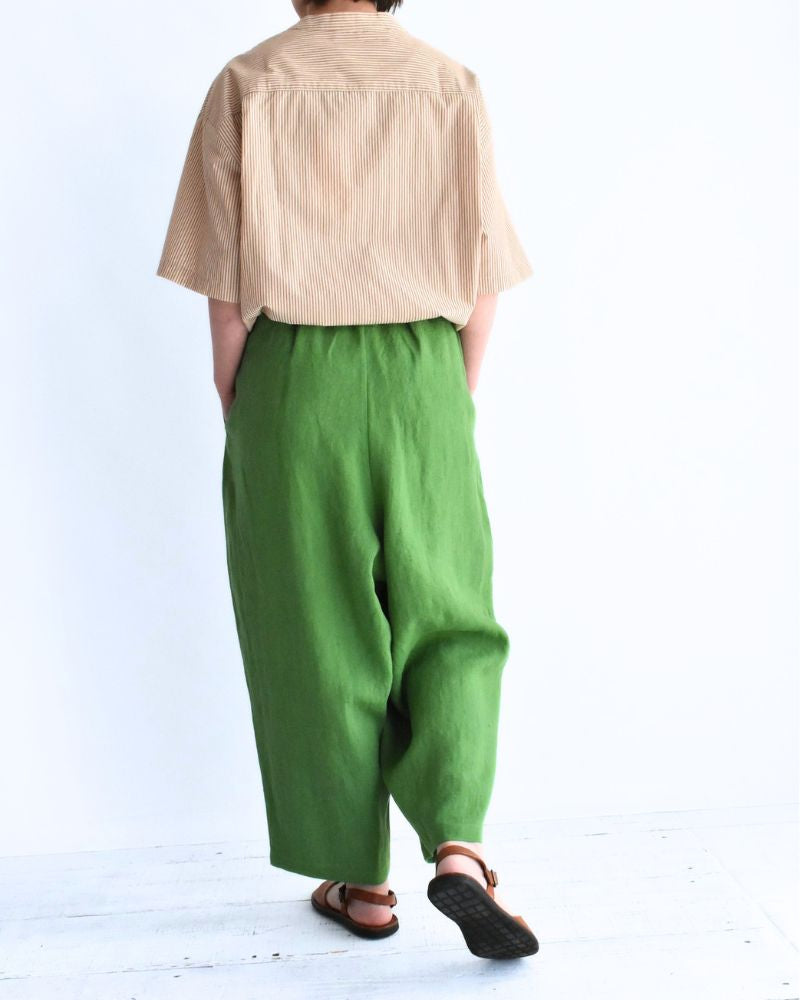 エッグパンツ（LINEN/RAMY） Green
