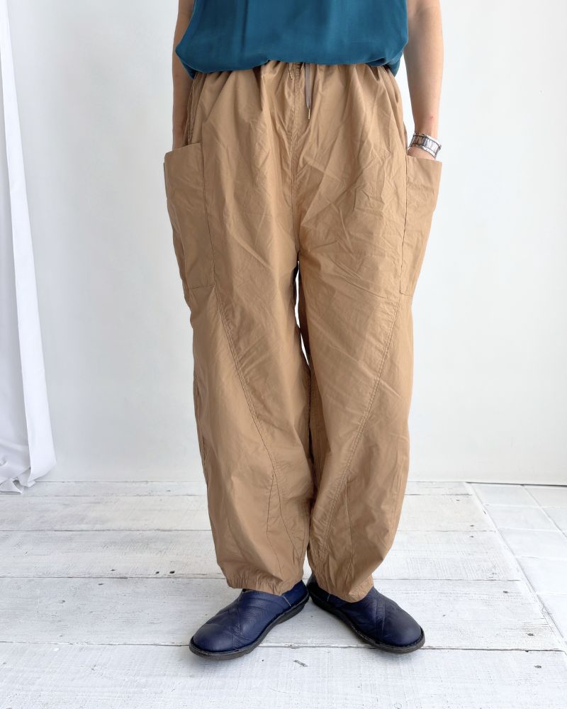 タイプライターパンツ Camel