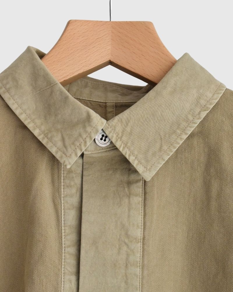 ソフトツイルシャツ Beige