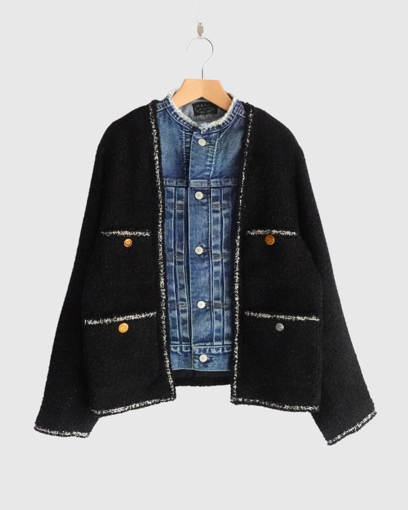 ドッキングギャップレイヤージャケット Black