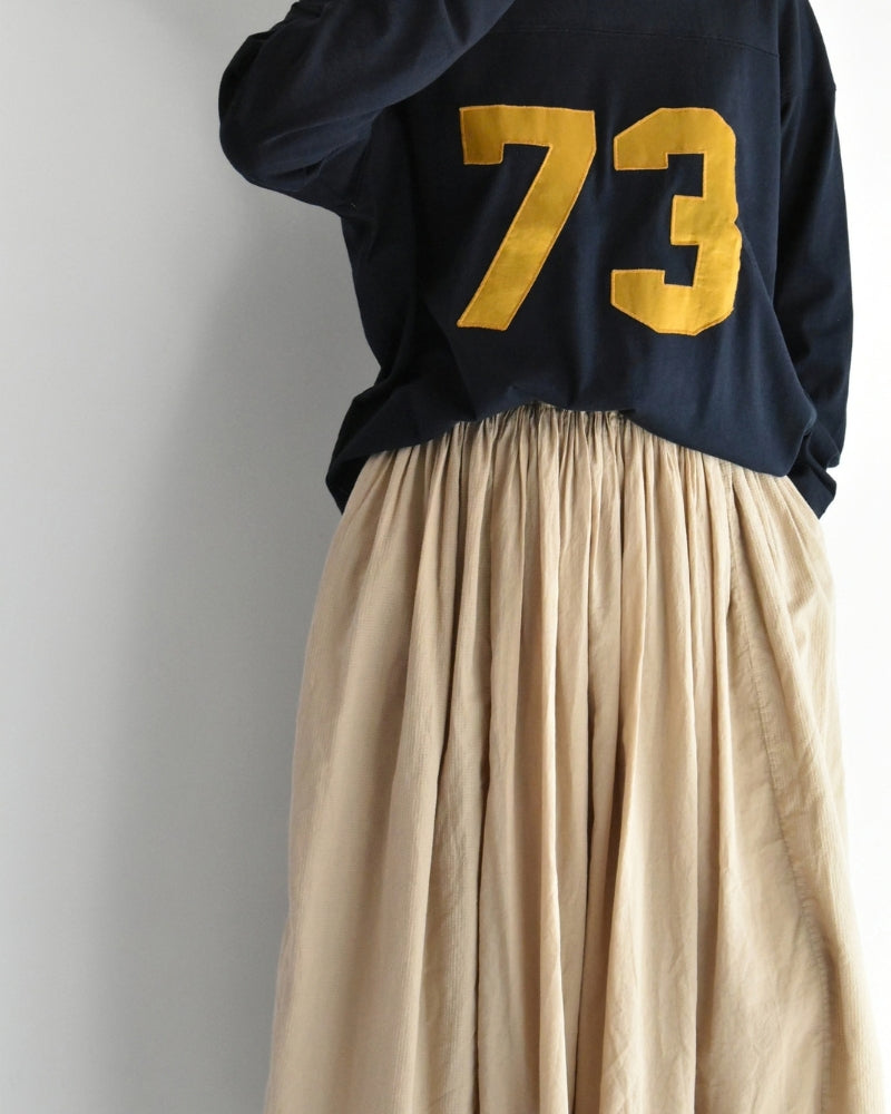 RAJASTHAN GATHERED SKIRT Beige