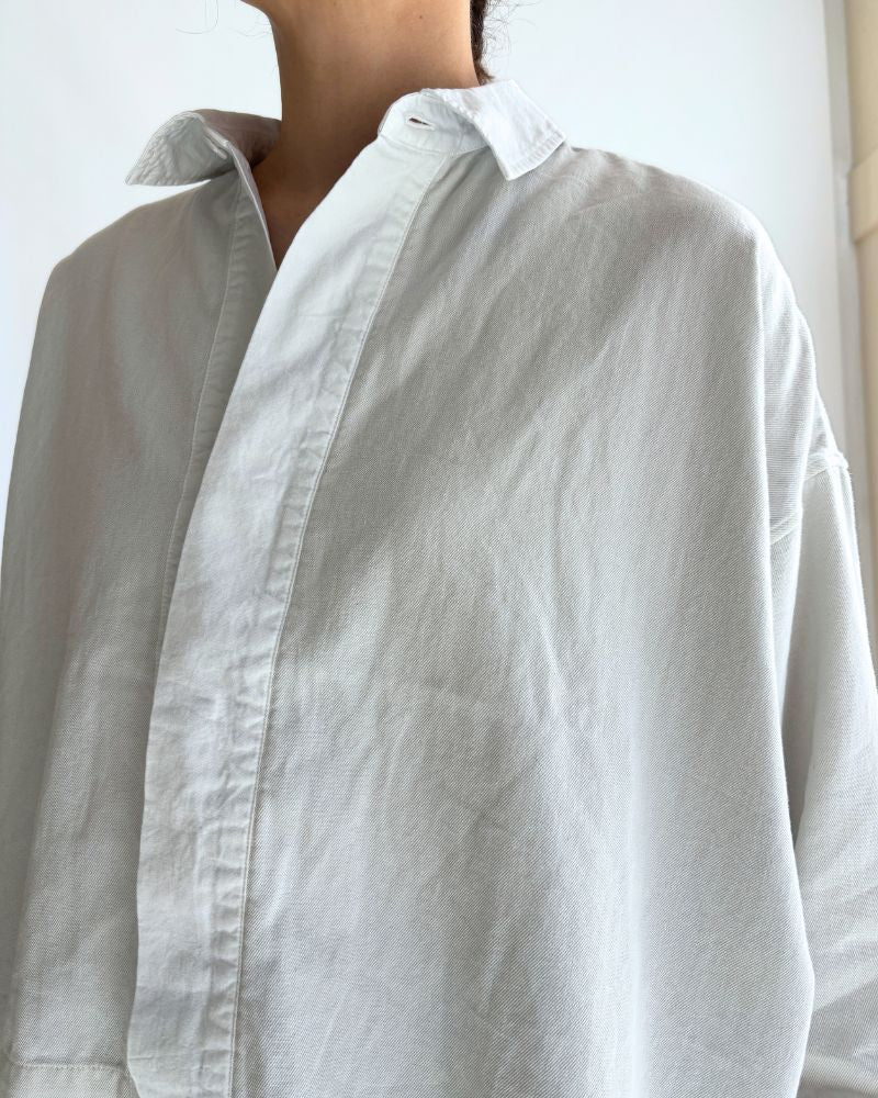 ソフトツイルシャツ IceGray