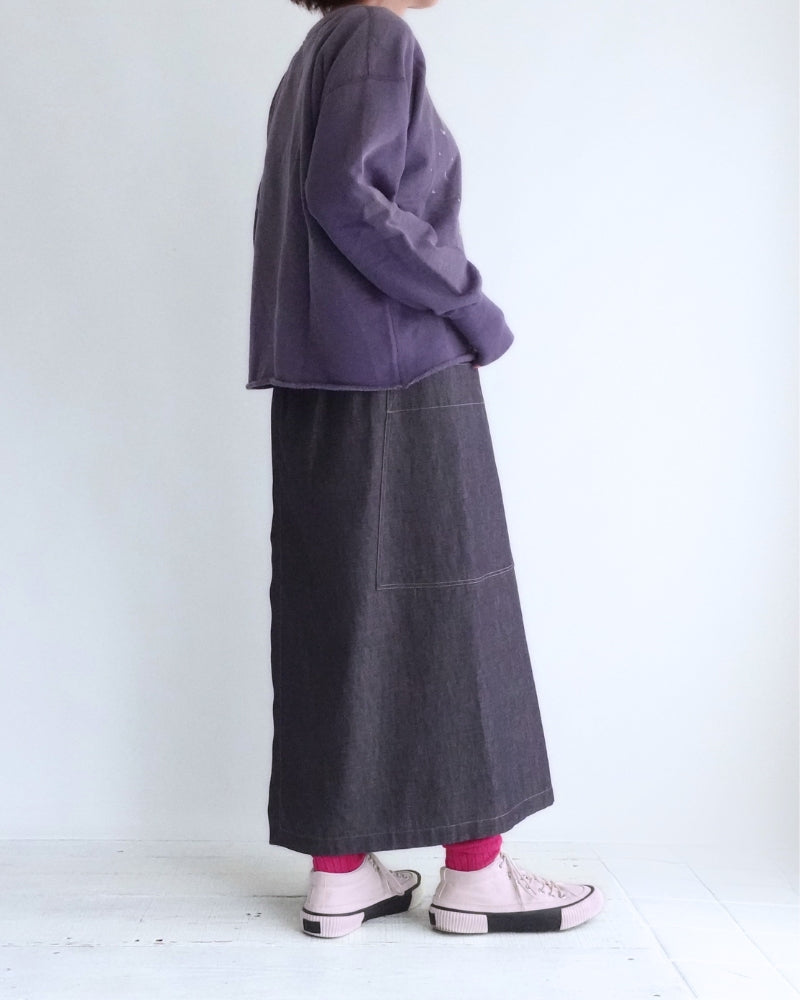ビンテージウラケダブルガゼットプルオーバー LightPurple