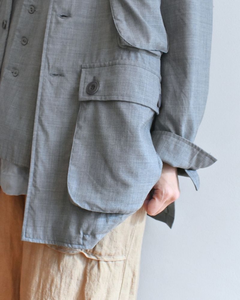 【予約】MS/F LA497 アーバントライアルドレスジャケット（9月初旬 - 9月中旬）