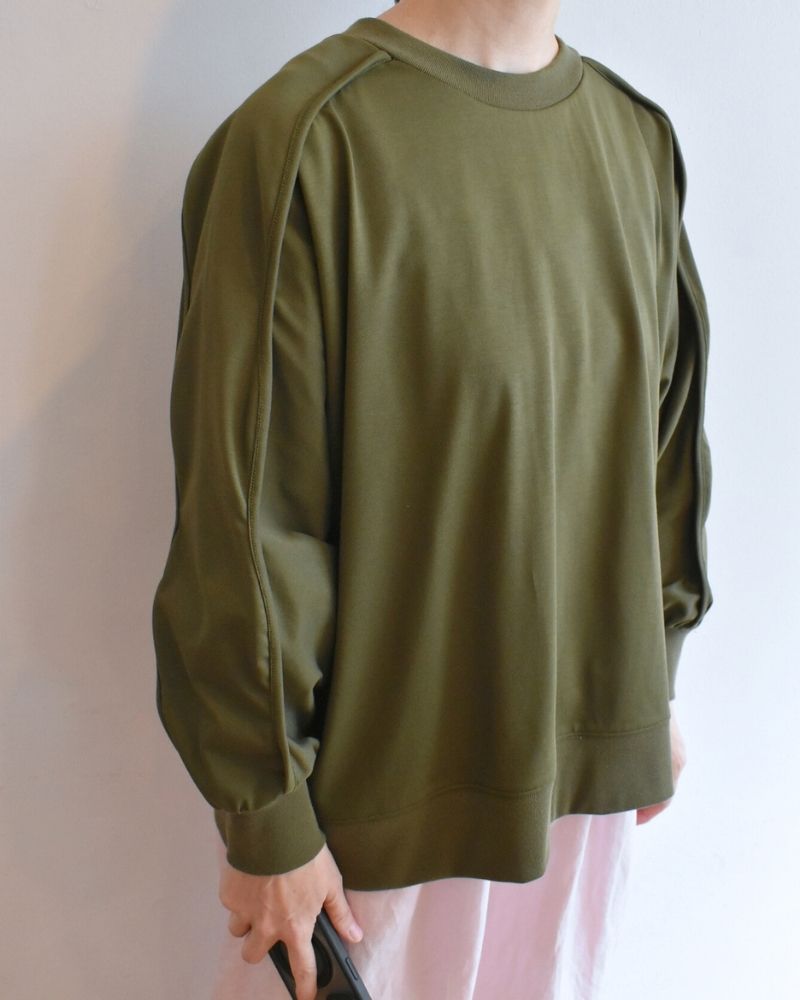 【予約】MS/F LA495 パイピングワイドプルオーバー（8月中旬 - 8月末）