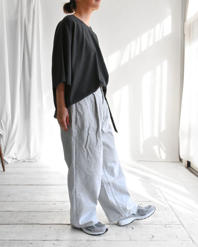 ワイドデニムパンツ Gray
