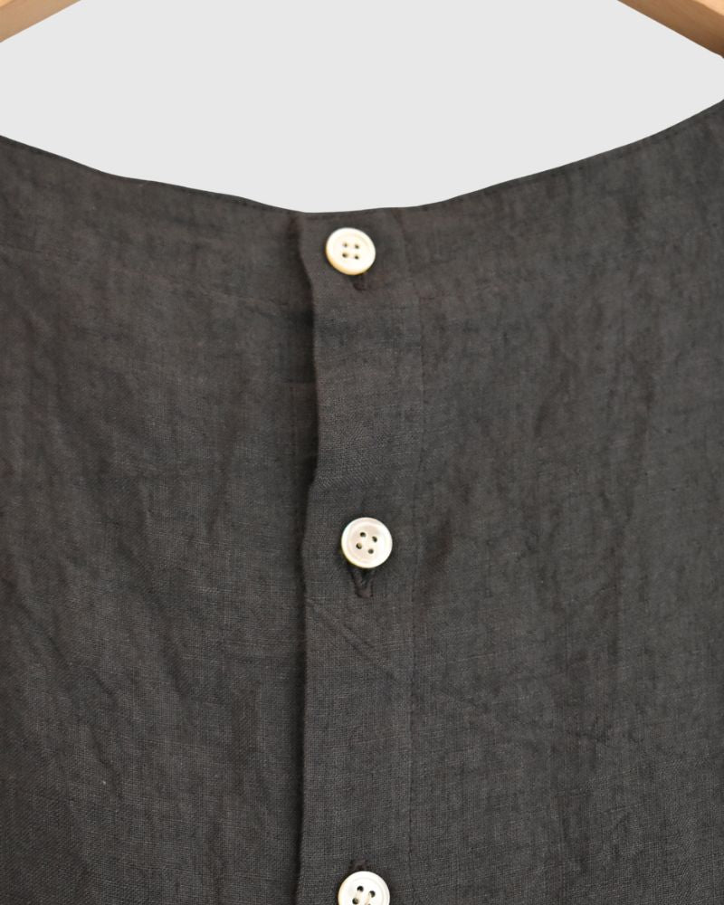 2wayノースリーブブラウス（LINEN） Brown