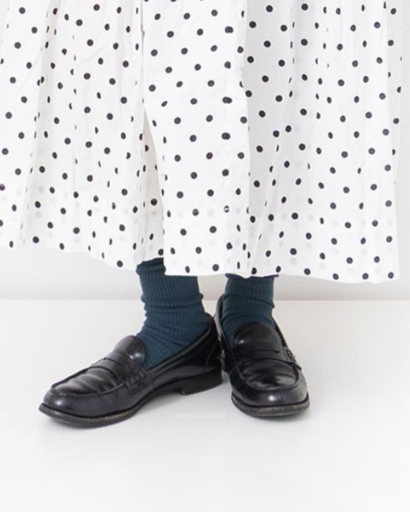 5カラーリブソックス