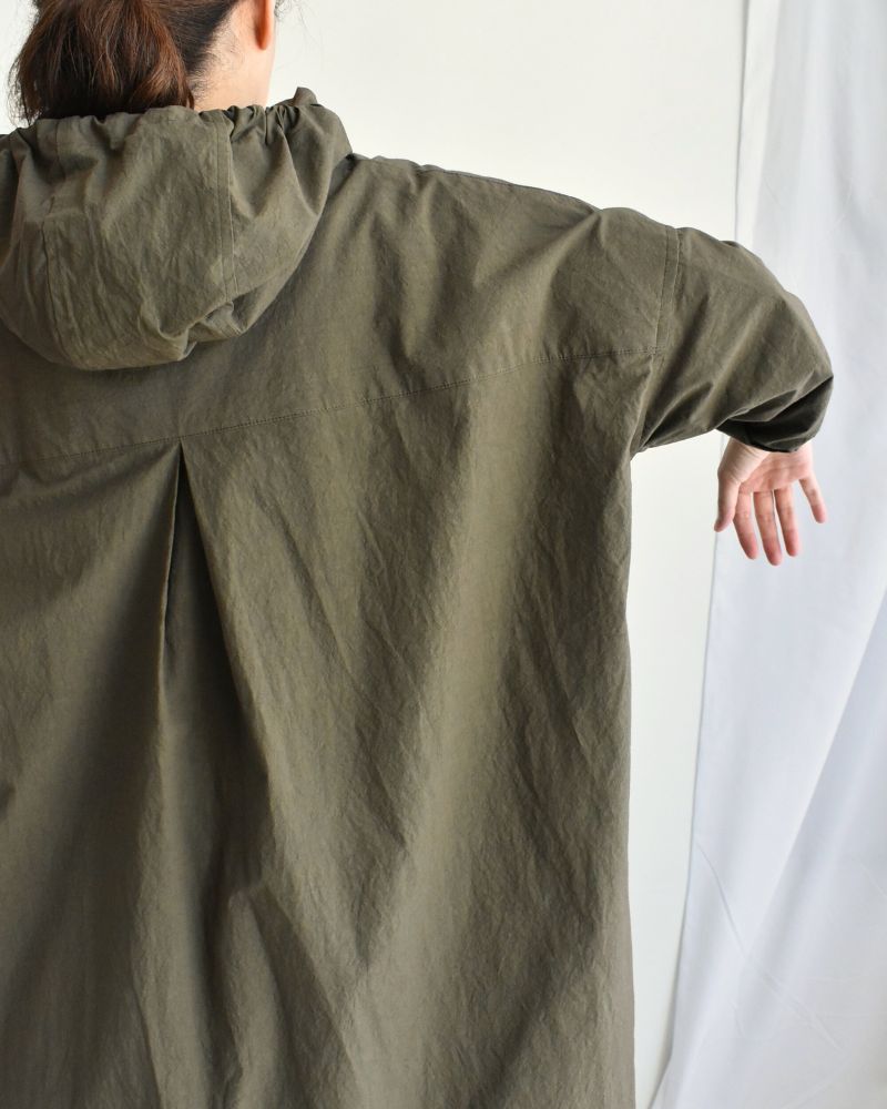 フーディワンピース Khaki