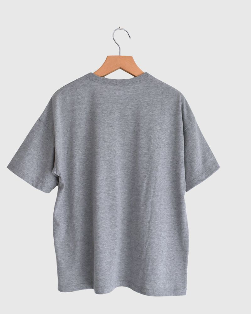 天竺プリントTee ”CHEETAH" MokuGray