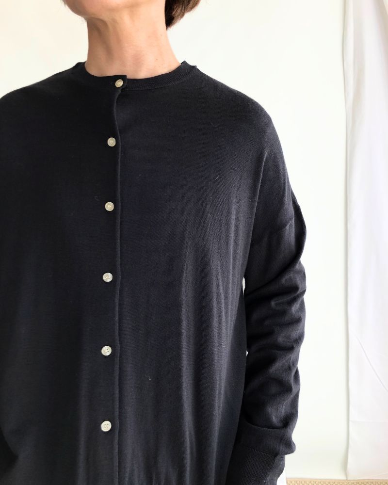 【sale】バック切替えカーディガン Navy