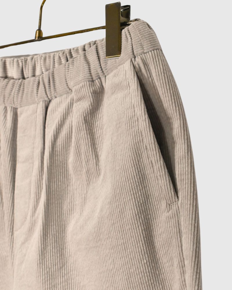 11WALE CORDUROY EASY TAPERED PANTS Beige