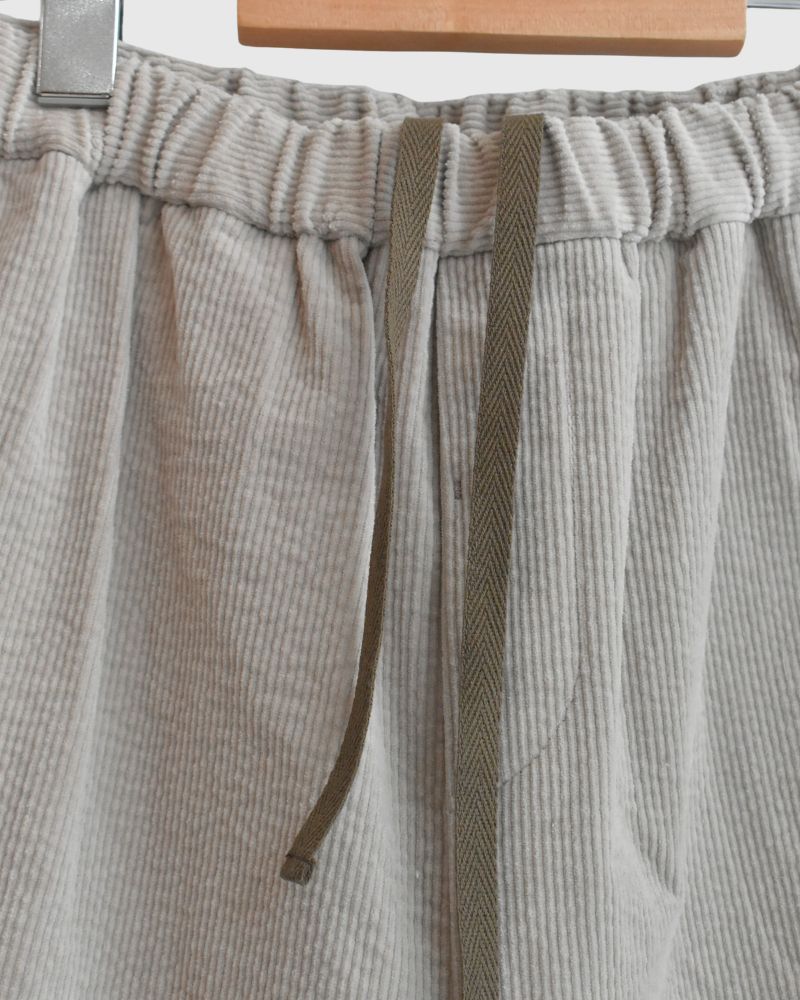 11WALE CORDUROY EASY TAPERED PANTS Beige