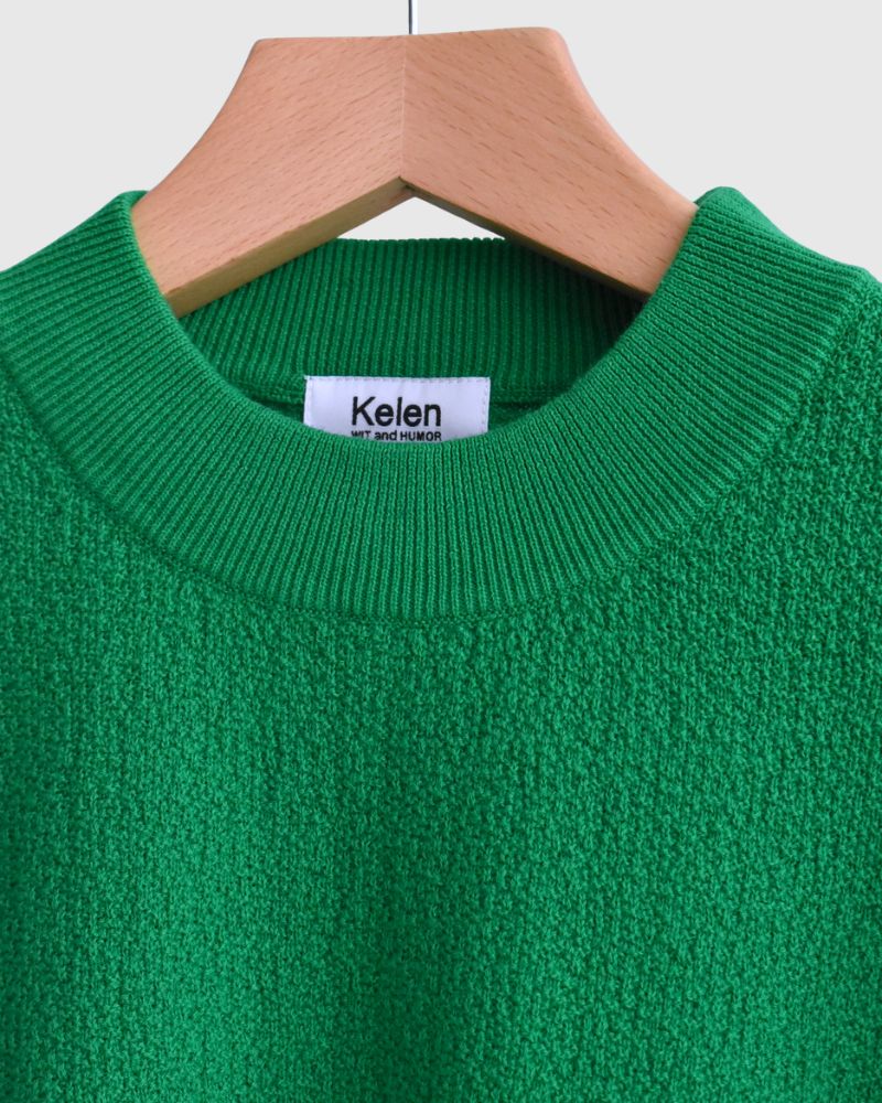 リンクス ニットトップ 'JAQ2' Green