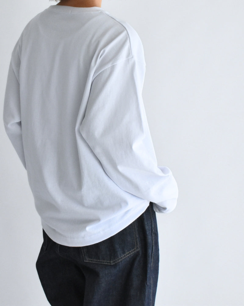 メンズのめがねTee White