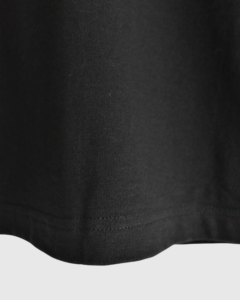 10ボタンTee Black