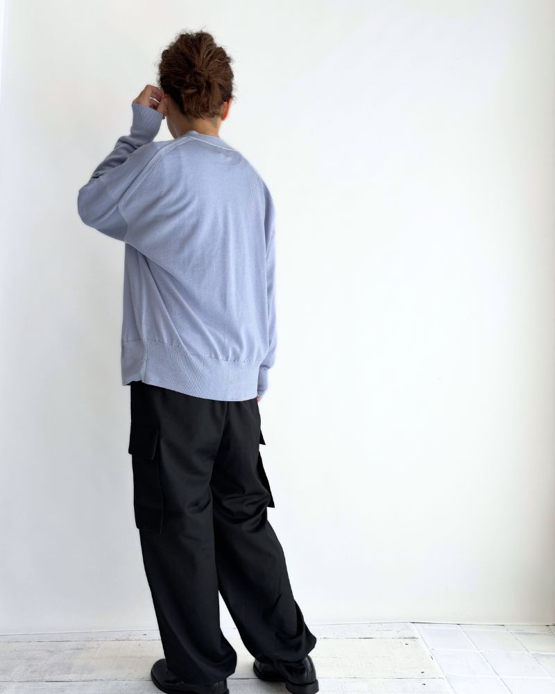 メリノダディカーディガン Lavender