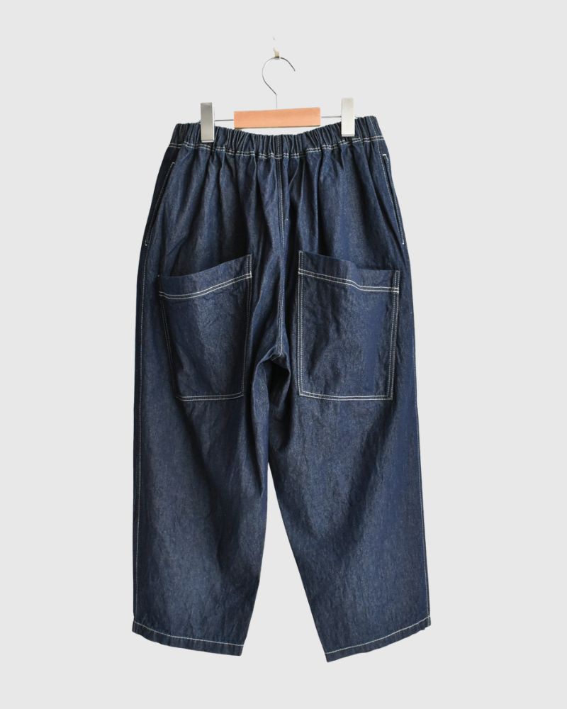 ビックポケットペグトップパンツ (DENIM) Indigo