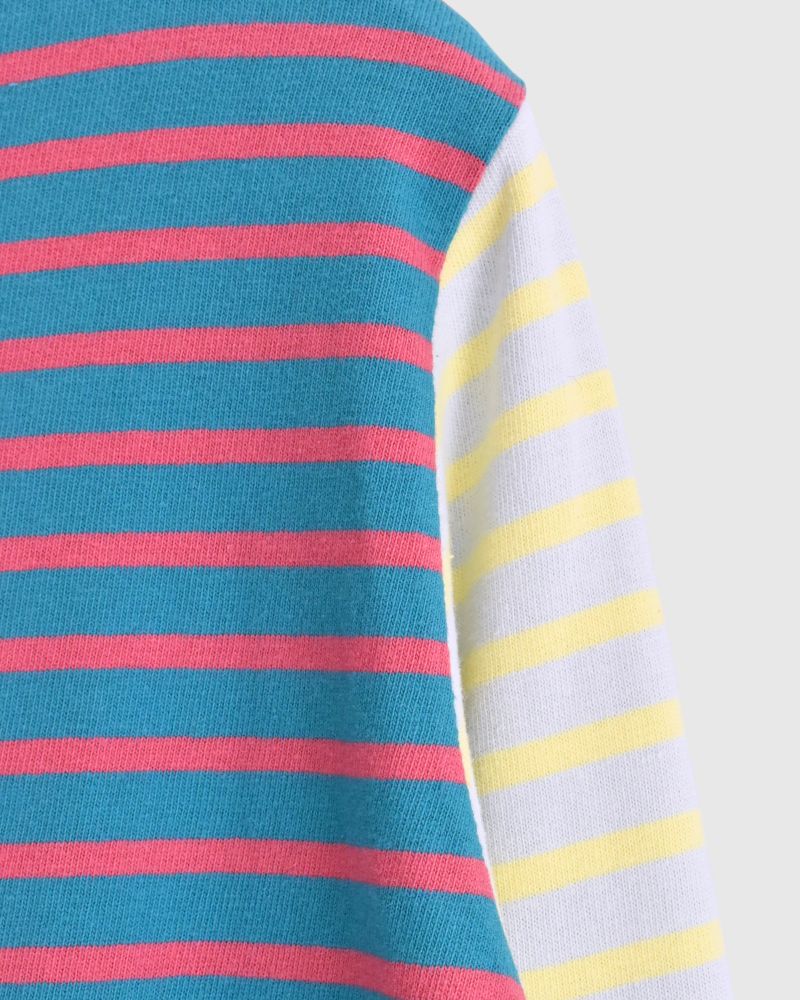 【sale】ボーダテンジクボートネックTEE Crazy　02