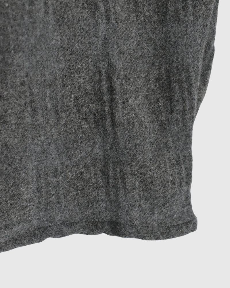 ウールチェックパンツ Gray