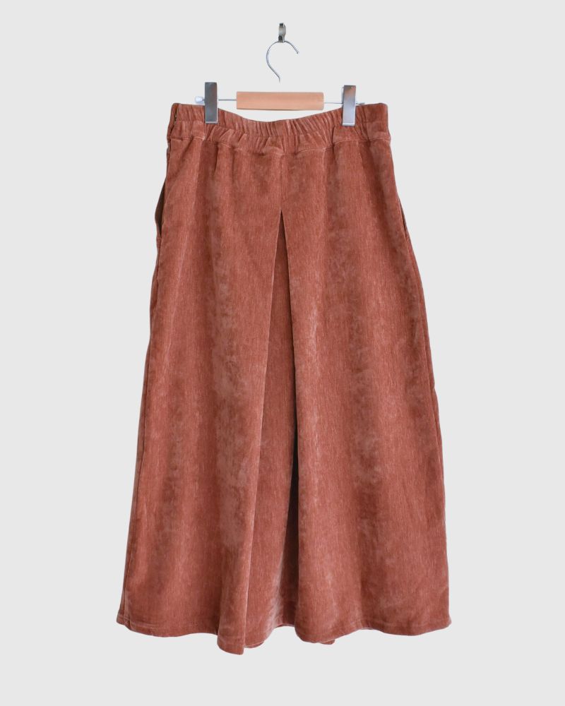 タックデザインスカート'YELL' Teracotta
