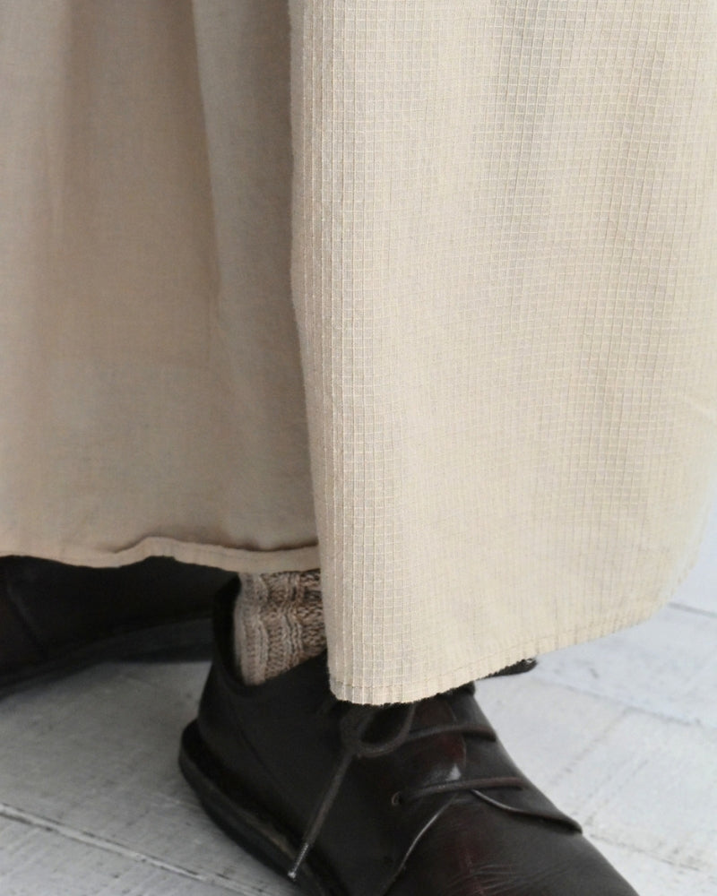 RAJASTHAN GATHERED SKIRT Beige