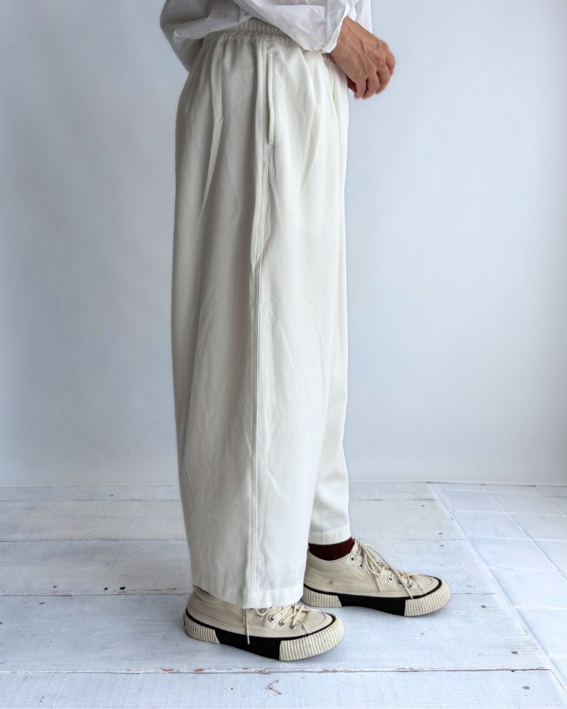 ルーズシルエットイージーパンツ 'PESH TR' OffWhite