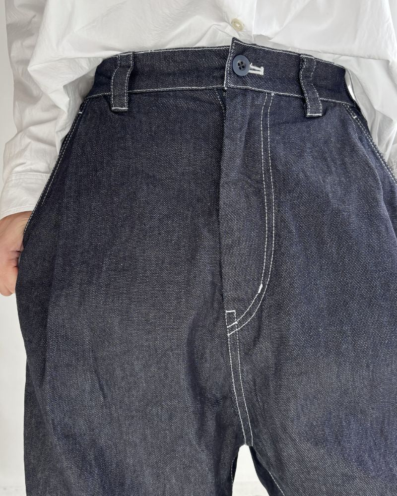 コクーンテイパードパンツ（DENIM） Indigo