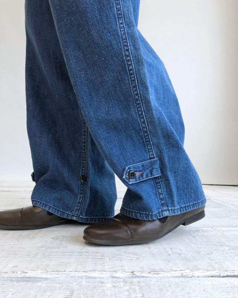 【sale】ワークデニムイージーランチPN Navy