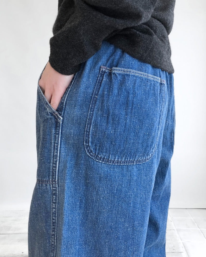 【sale】ワークデニムイージーランチPN Navy