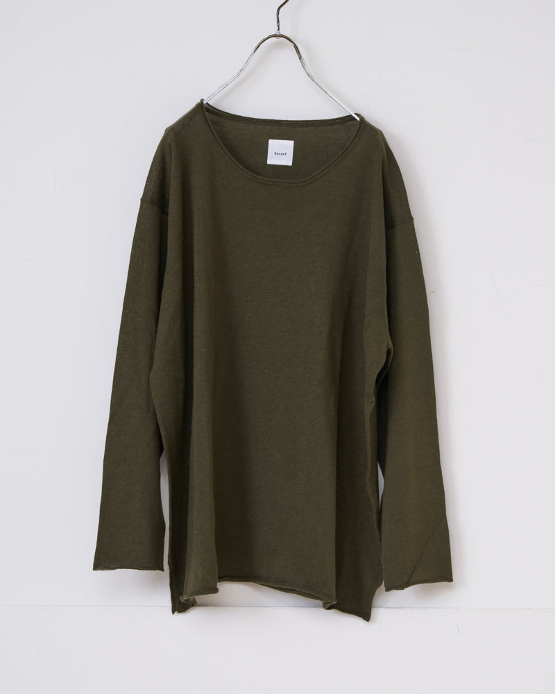 【予約】S/S G1037 NOMADO KNIT PULL OVER（2月末 - 3月初旬）