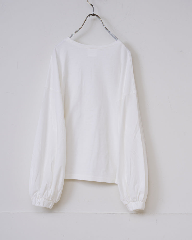 【予約】S/S G1038 PUFF SLEEVE EASY PULL OVER（2月末 - 3月初旬）