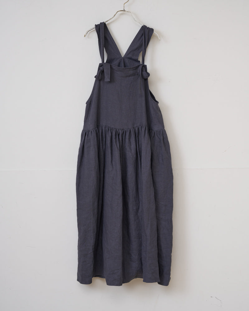 【予約】S/S G1039 NATURAL DRY LINEN SWITCHING JUMPER SKIRT（2月末 - 3月初旬）