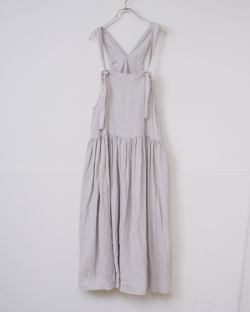 【予約】S/S G1039 NATURAL DRY LINEN SWITCHING JUMPER SKIRT（2月末 - 3月初旬）