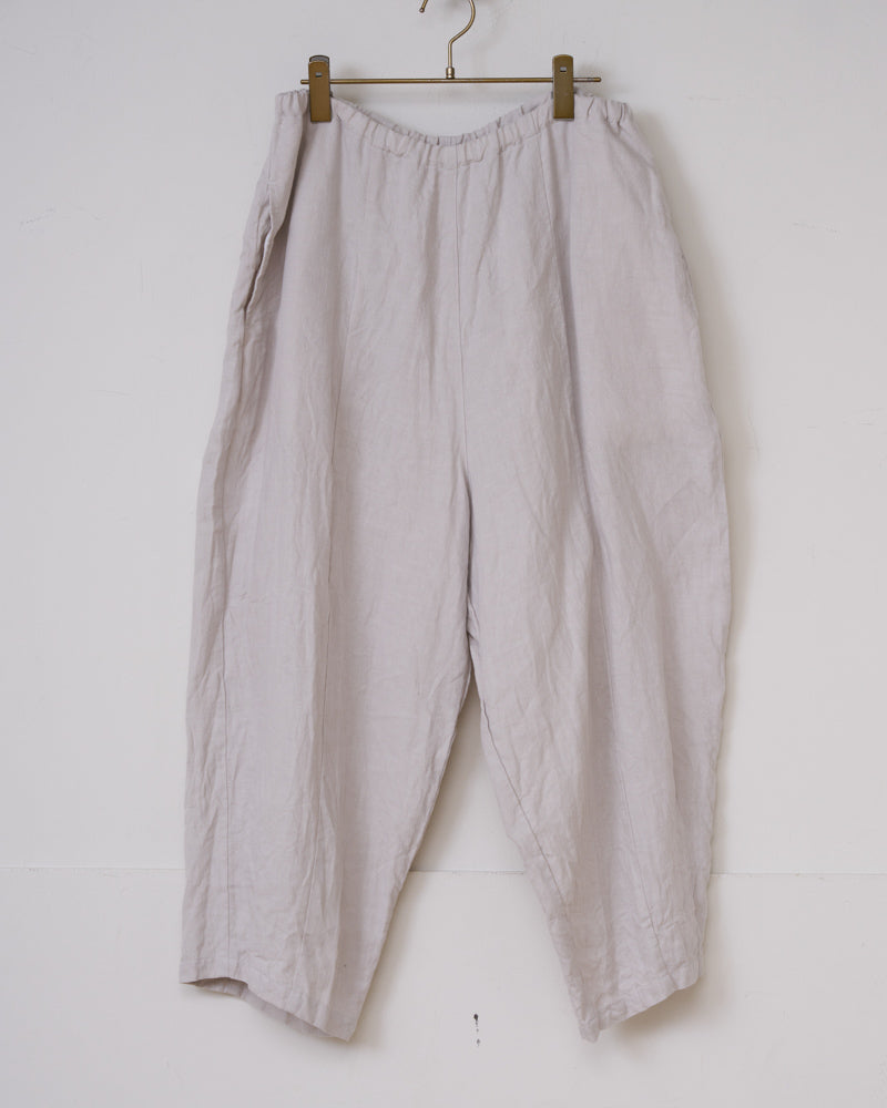 【予約】S/S G1046 NATURAL DRY LINEN CHARLIE PANTS（3月中旬 - 3月末）