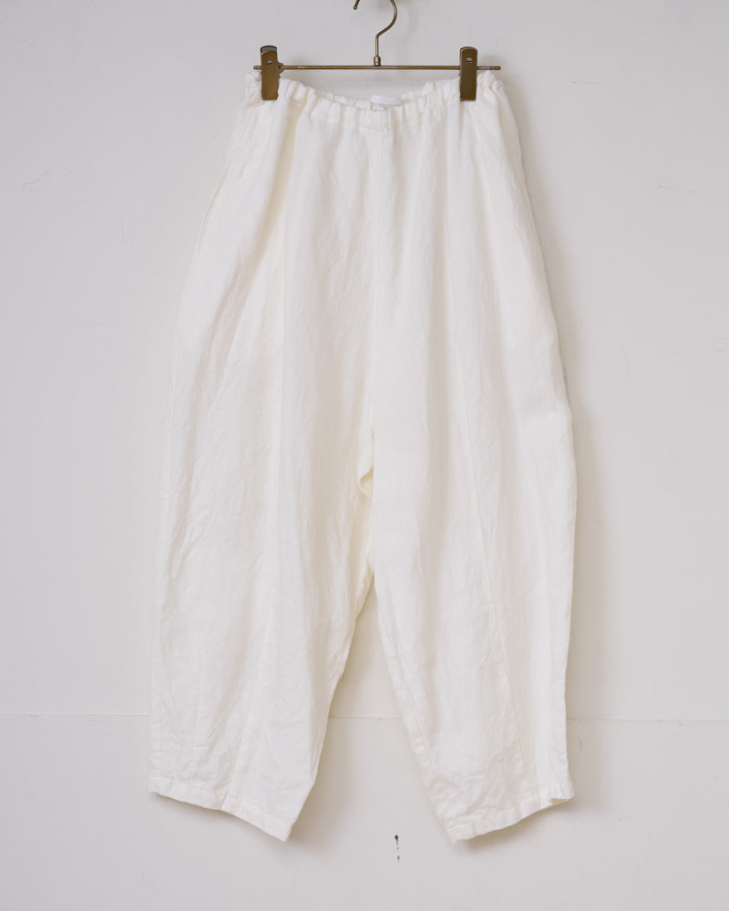 【予約】S/S G1046 NATURAL DRY LINEN CHARLIE PANTS（3月中旬 - 3月末）