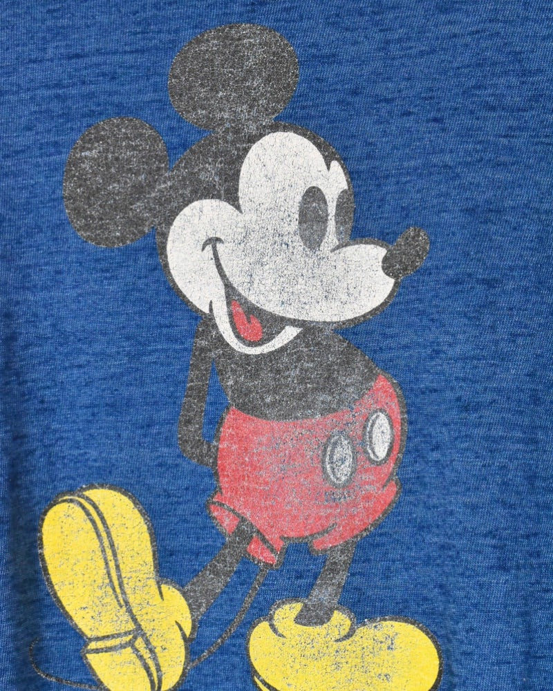 ビンテージトンプキンテンジク MICKEY TEE Blue　01